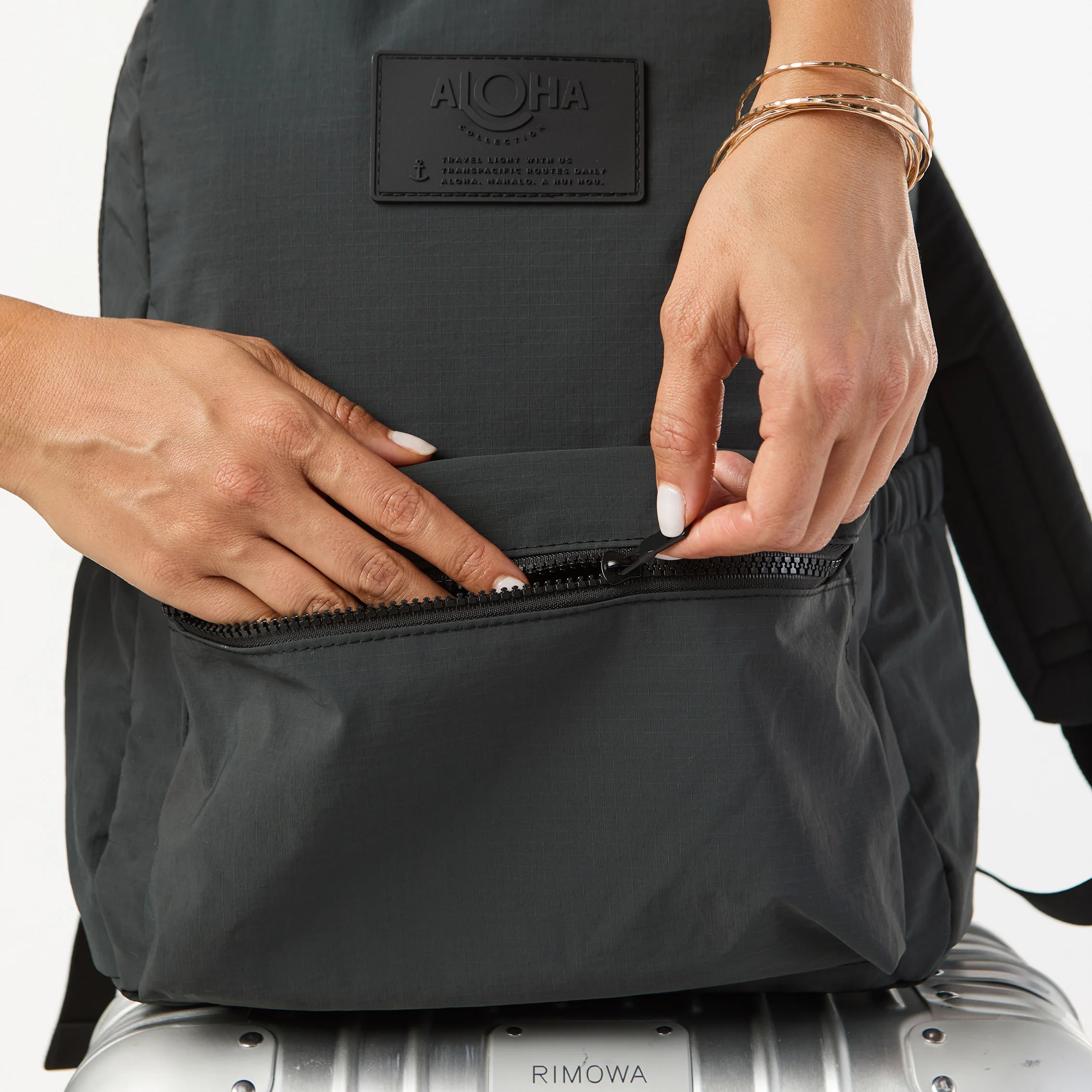 Keep It Light Backpack | Salina Tiny Stripe - Image 10