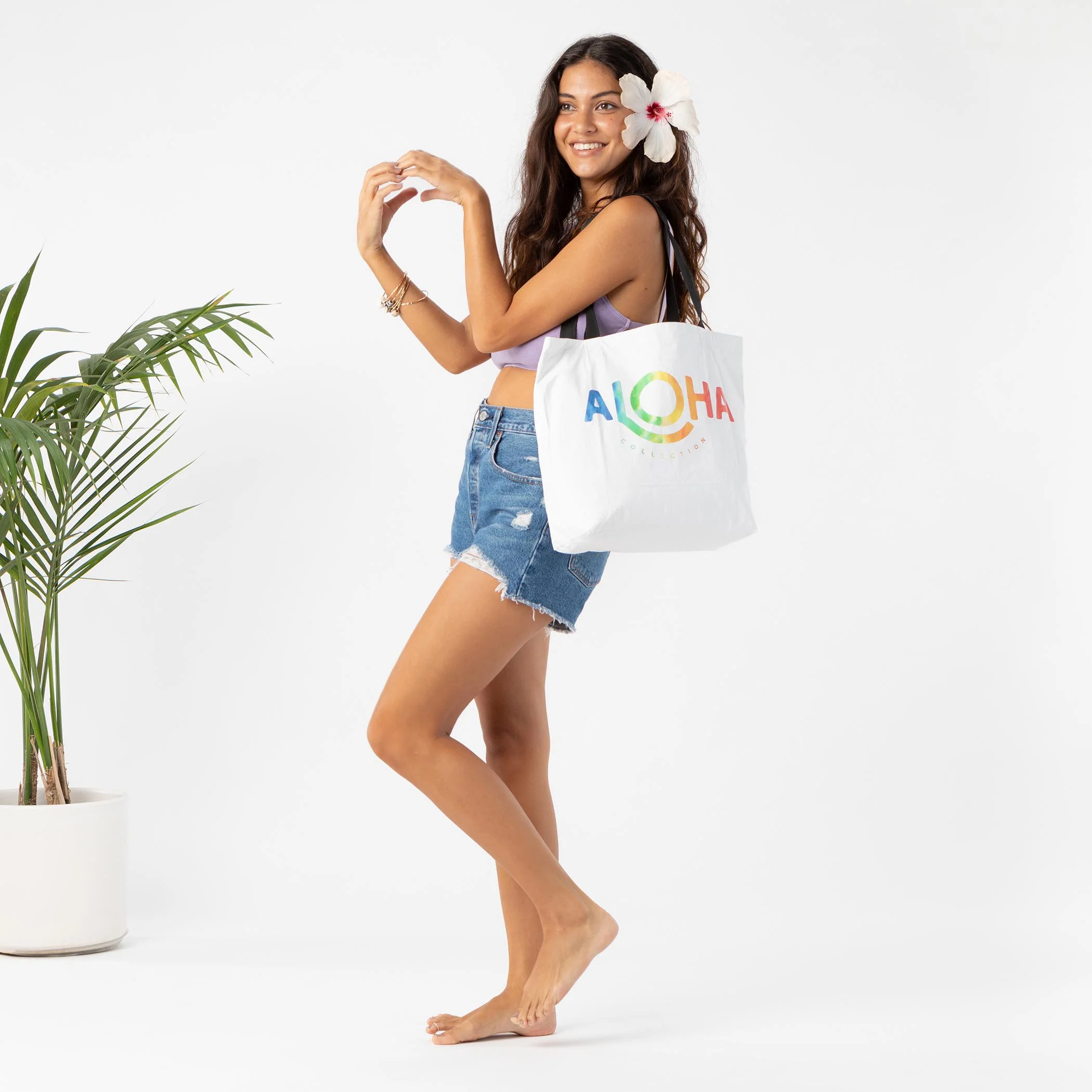 Reversible Tote | Painted Birds - Image 4